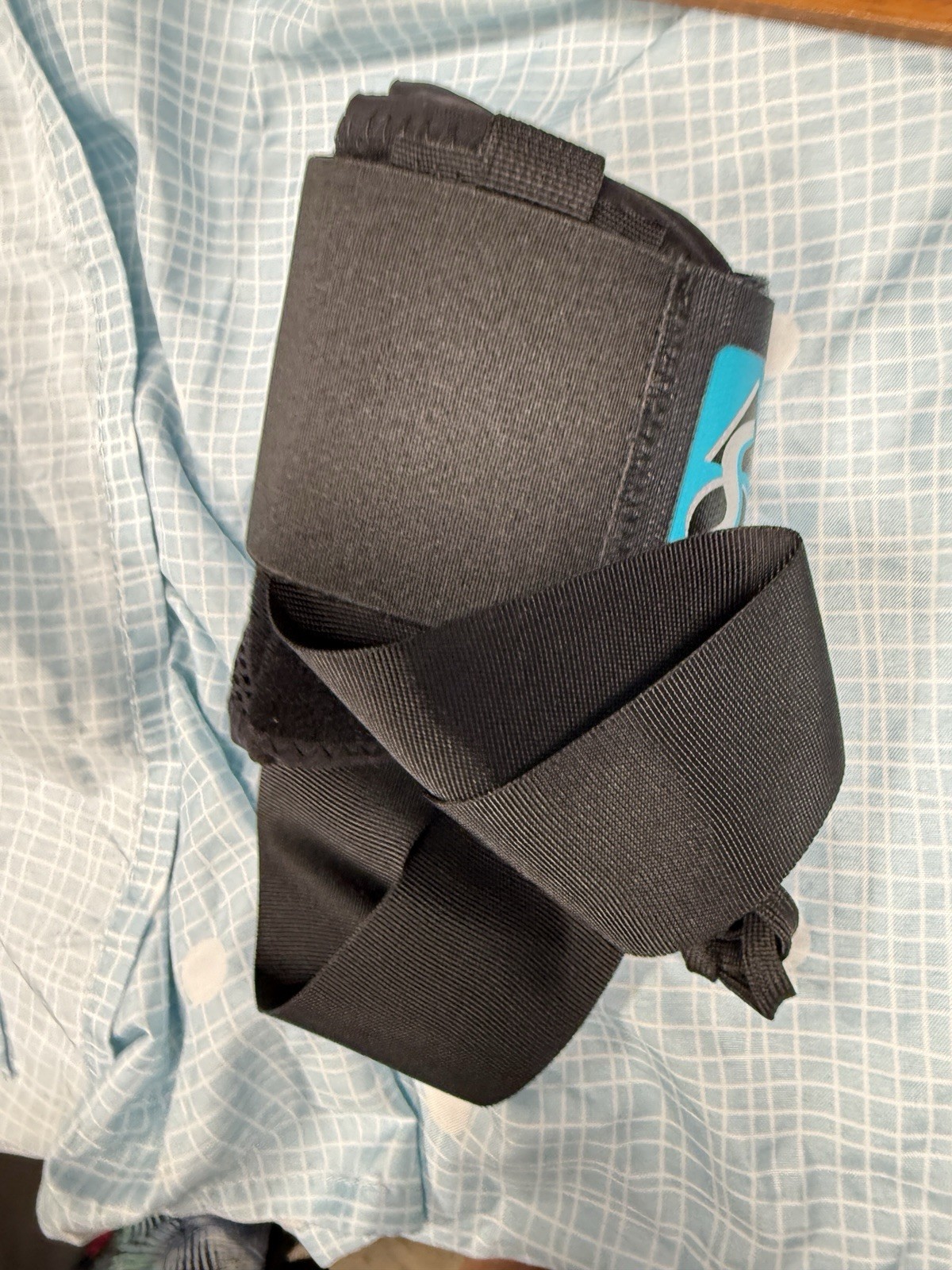 Med Spec ASO Vortex Ankle Stabilizer Brace Volleyball S Small Black & Teal