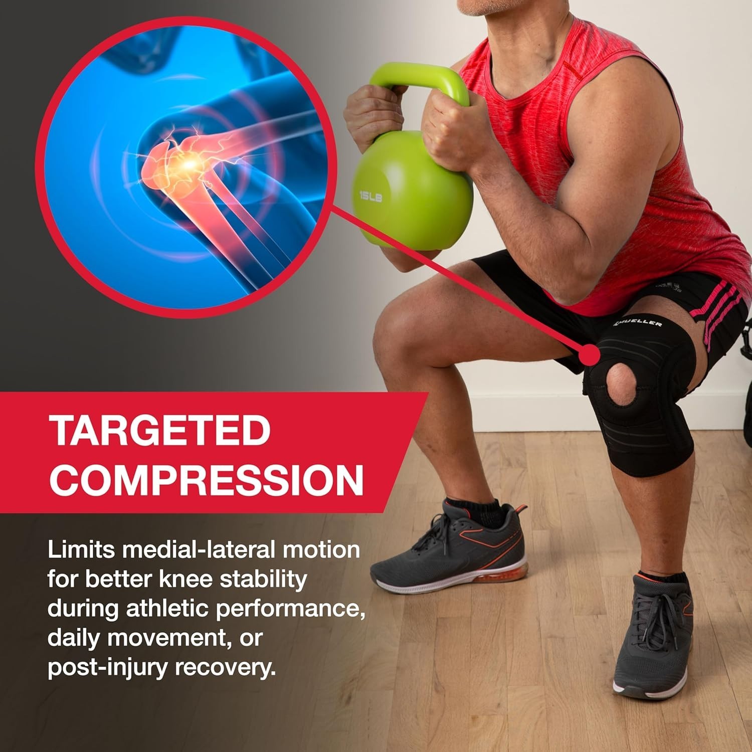 Ultimate Neoprene Knee Brace for Support and Compression – Multi-Sport Use
