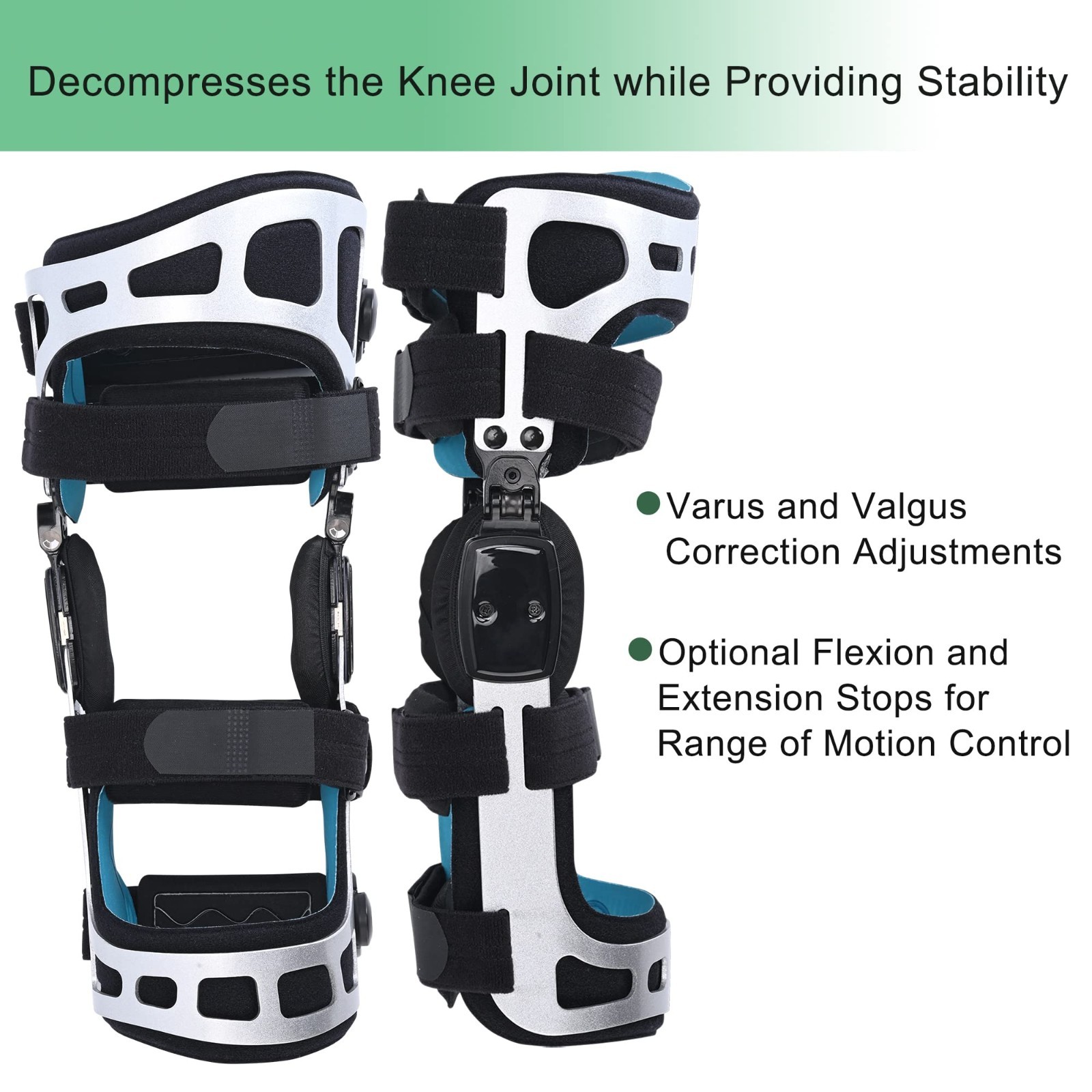 Decompression Knee Braces for Oa, Osteoarthritis, Unloading, Arthritis Pain