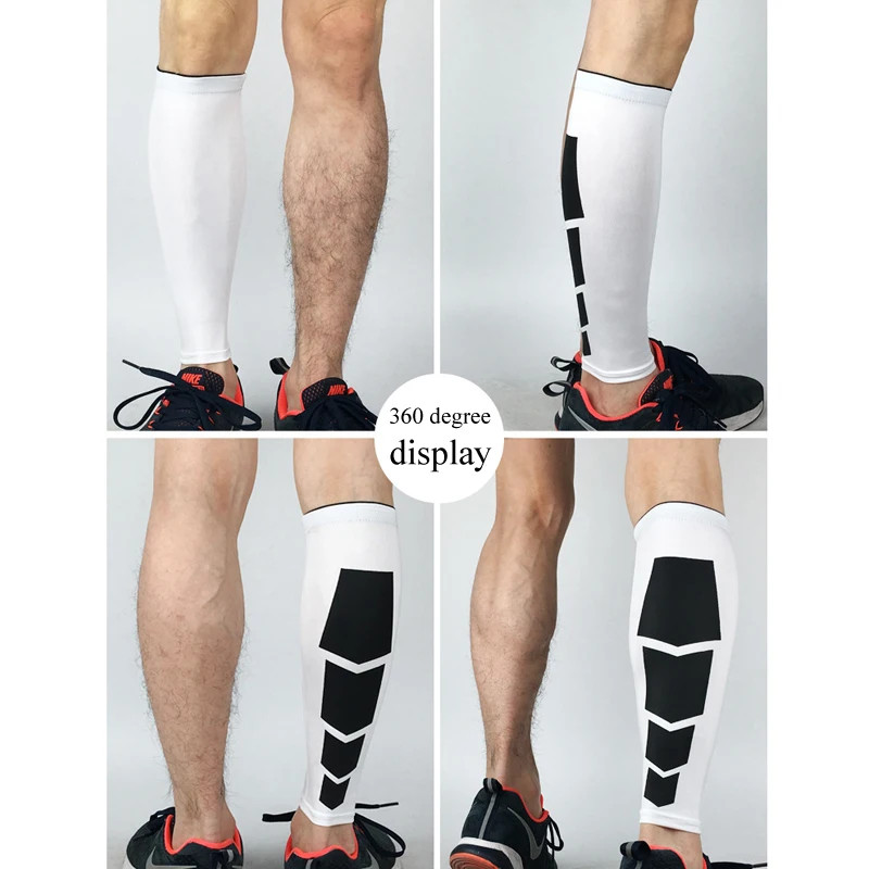 1Pcs Sports Compression Calf Sleeves Leg Compression Sock Running Shin Splint Va