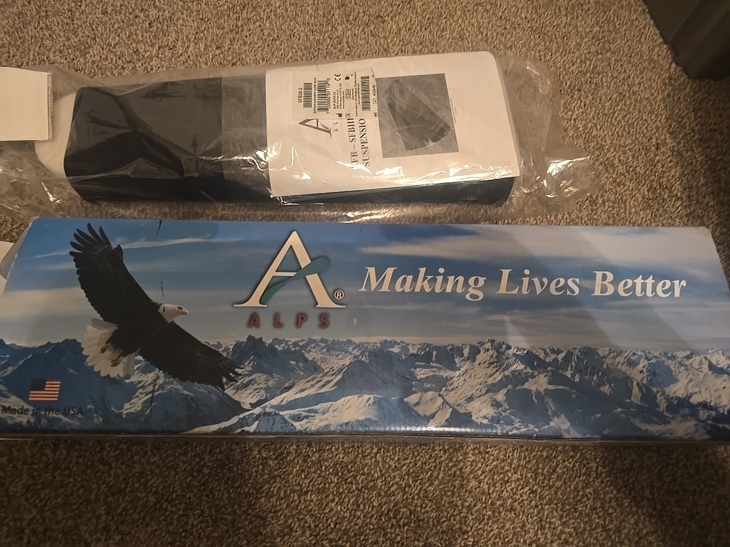 New In Box ALPS Extreme Amputee Prosthetic Gel Sleeve Fabric Reinforced SFB 26-2