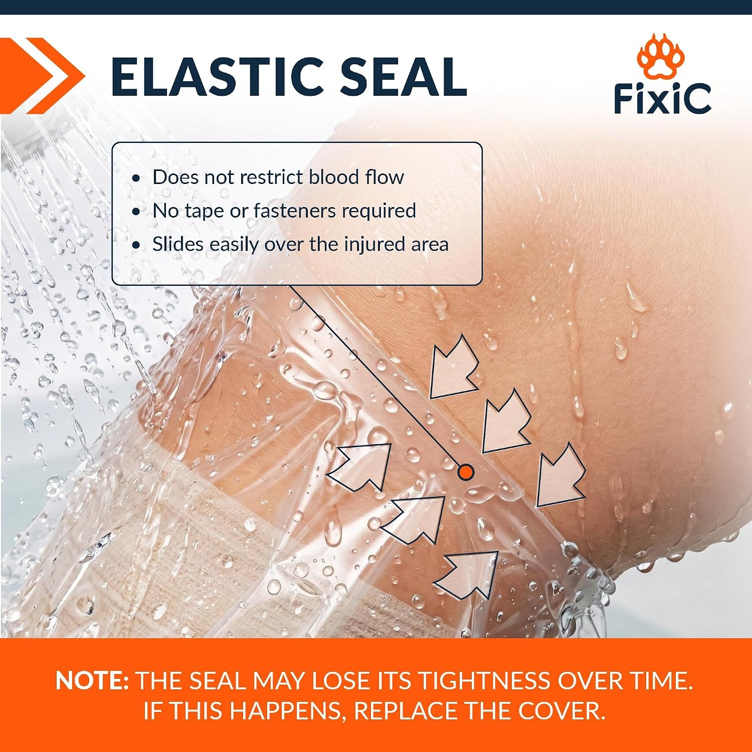 Waterproof Cast Covers for Shower Half Leg 28″ Cast Cover Bags 2PCS Waterproof