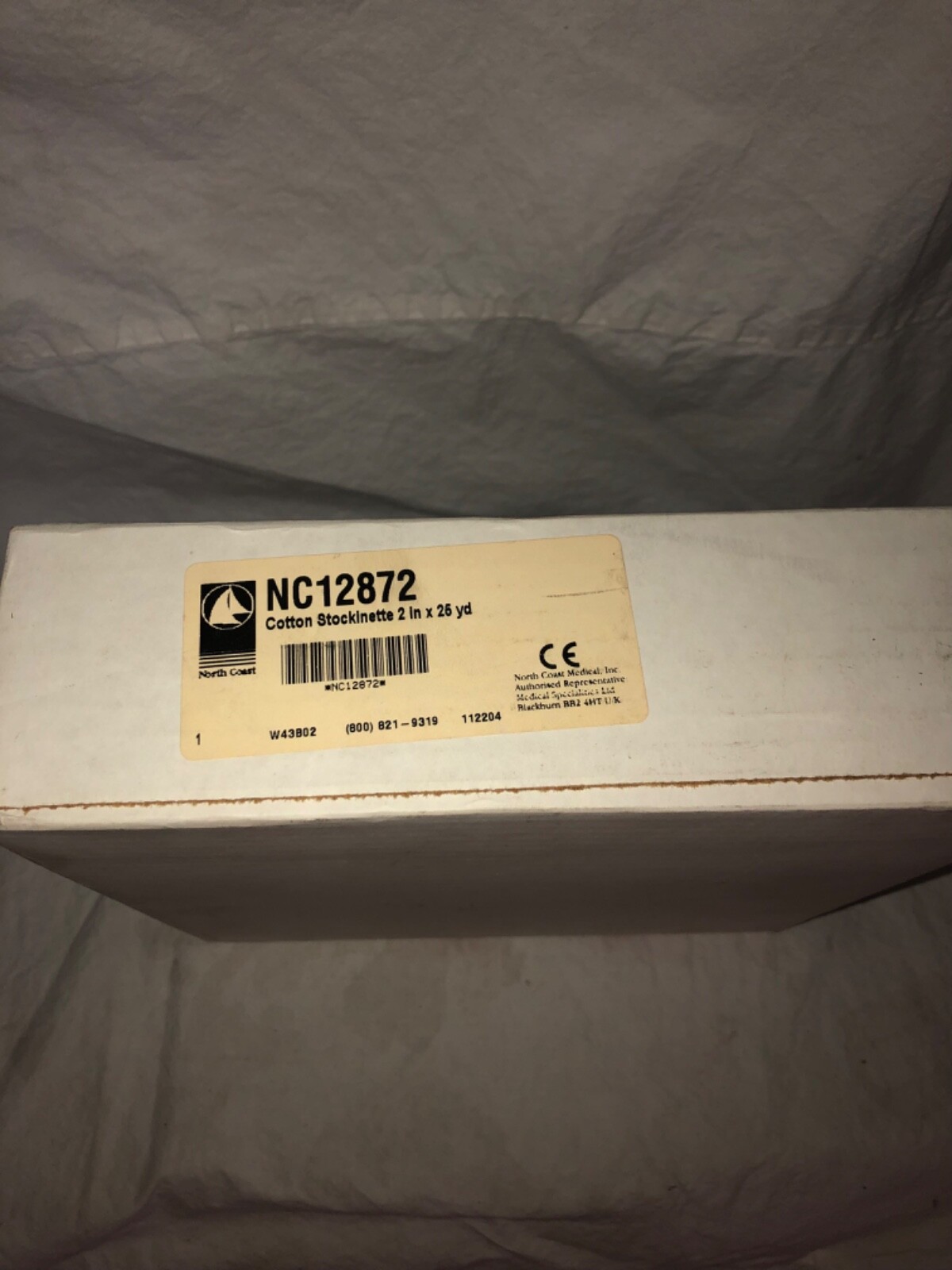 North Coast Cotton Stockinette #12872 25yd x 2in