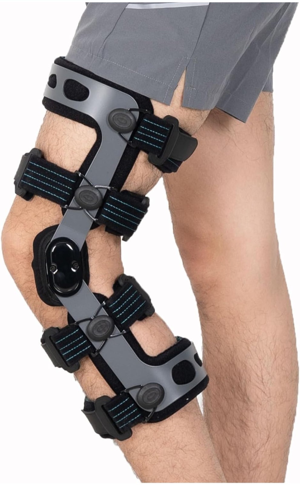ACL/MCL/PCL Knee Brace for Sports,Ligament Injury Prevention & Pain Relief