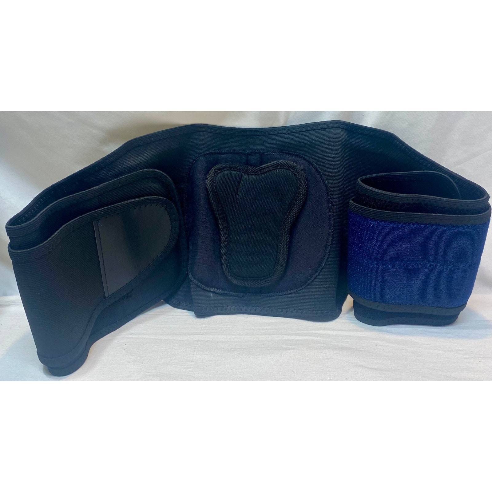 Mueller Adjustable Lumbar Back Brace Maximum Support One Size Fits Most Black