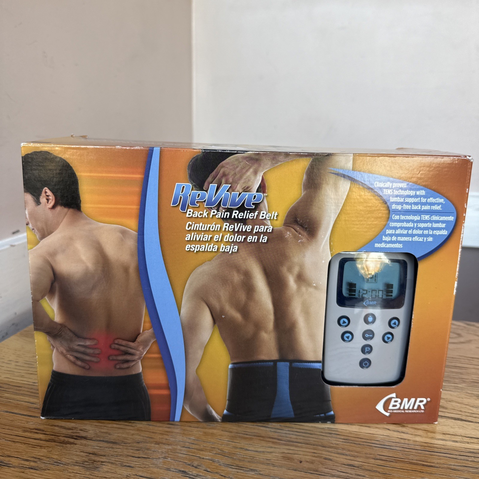 BMR Revive Back Pain Relief Belt w/ TENS Technology