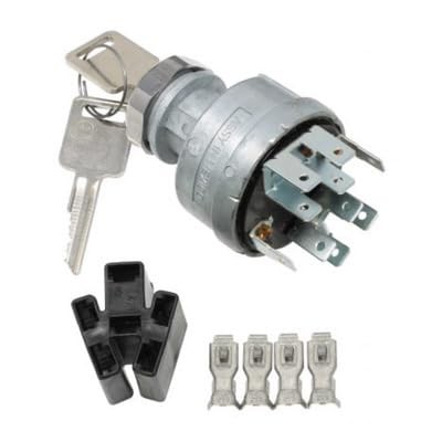 Part Synergy Replacement for Heavy Duty 4-Position Blade Ignition Switch Aluminu