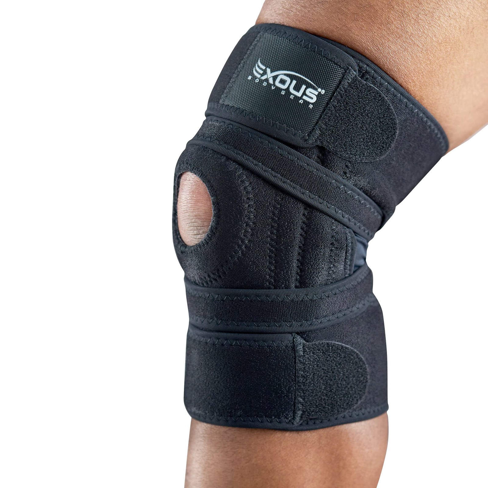 Knee Brace for & Men, Knee for Men – Patented 4-Way Adjustable Wraparound , D…