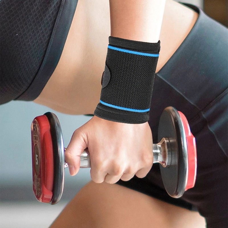 Wrist Support Wrap Breathable Wrist Brace For Basketball Badminton Weightlifting