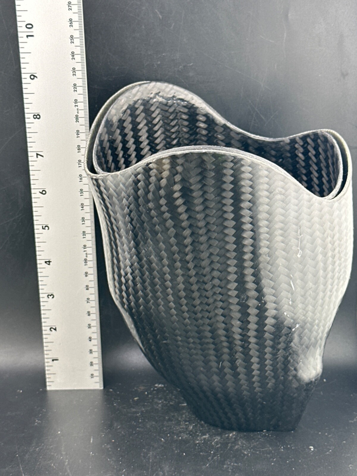 Below knee prosthetic socket. Not for medical use