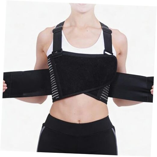 Broken Rib Support Brace, Rib and Chest Support Brace, Rib Belt for XX-Large