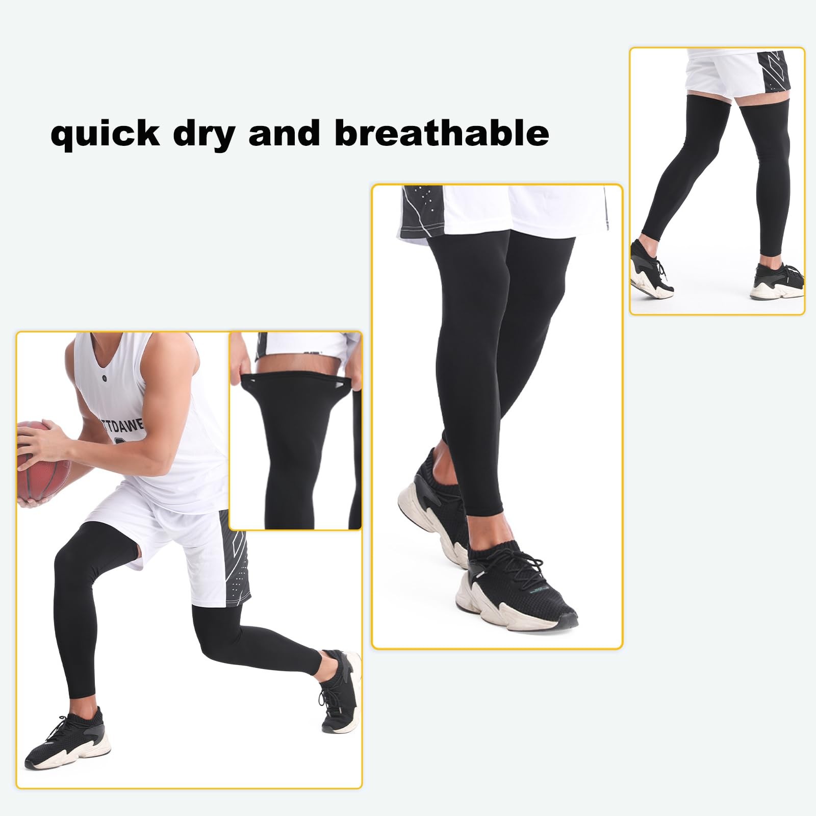 20-30mmHg Calf Compression Socks Sleeves for Varicose Veins Shin Splints Cycling