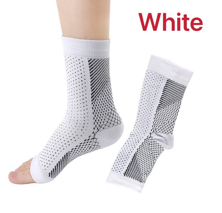 Compression Ankle Sleeve foot Support socks plantar pain relief valgus heel US