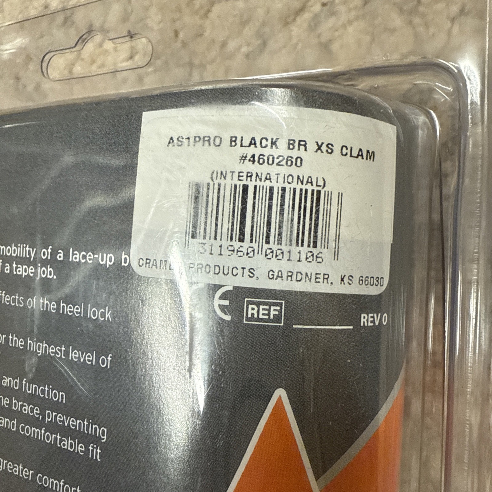Active Ankle AS1 Pro Multi Sport Ankle Brace Brand New XS kids comfort shield