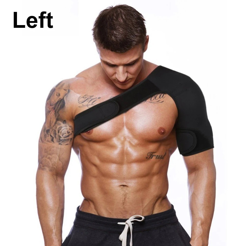 Shoulder Brace Support Compression Sleeve Torn Rotator Cuff Relief Joint AC Pain