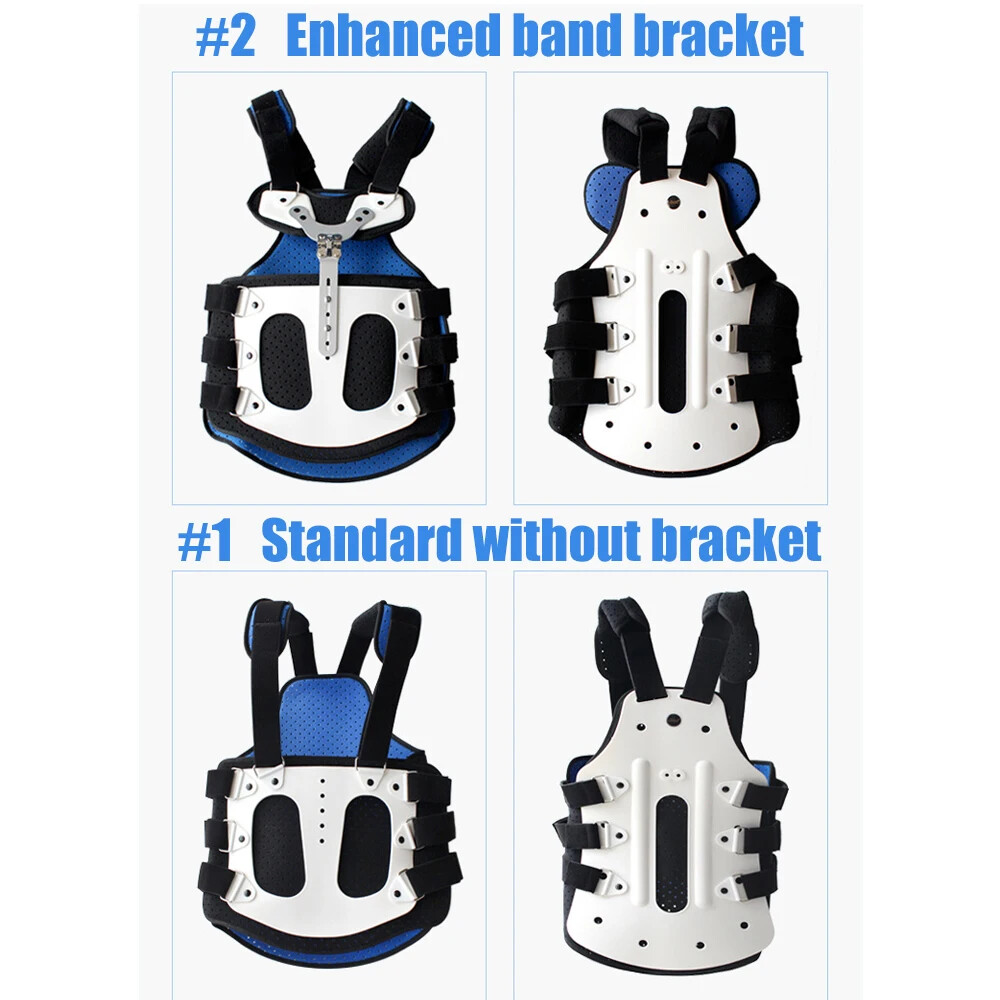 New Fixed Spinal Adjustable Back Brace Kyphosis Mild Scoliosis Post Support