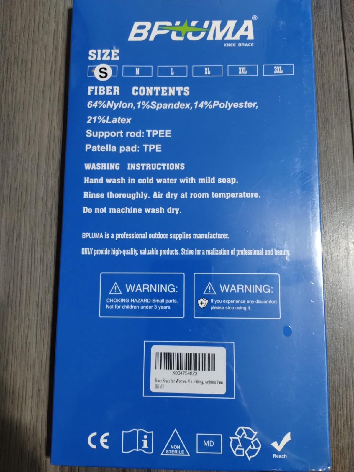 Women’s Bpluma Sports Protection Knee Brace Size (Small)