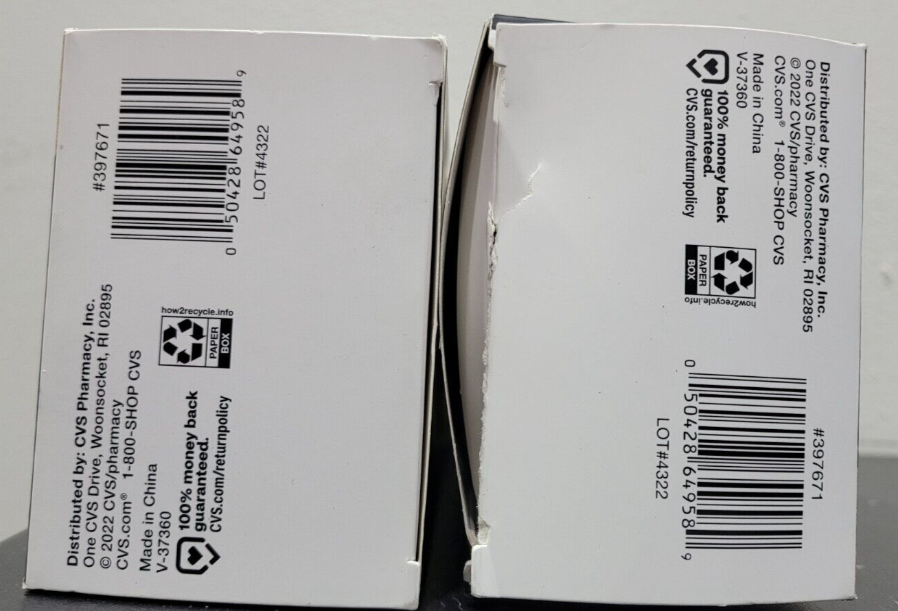 LOT OF 2 CVS Health Stirrup Ankle Brace, Firm Support – One Size