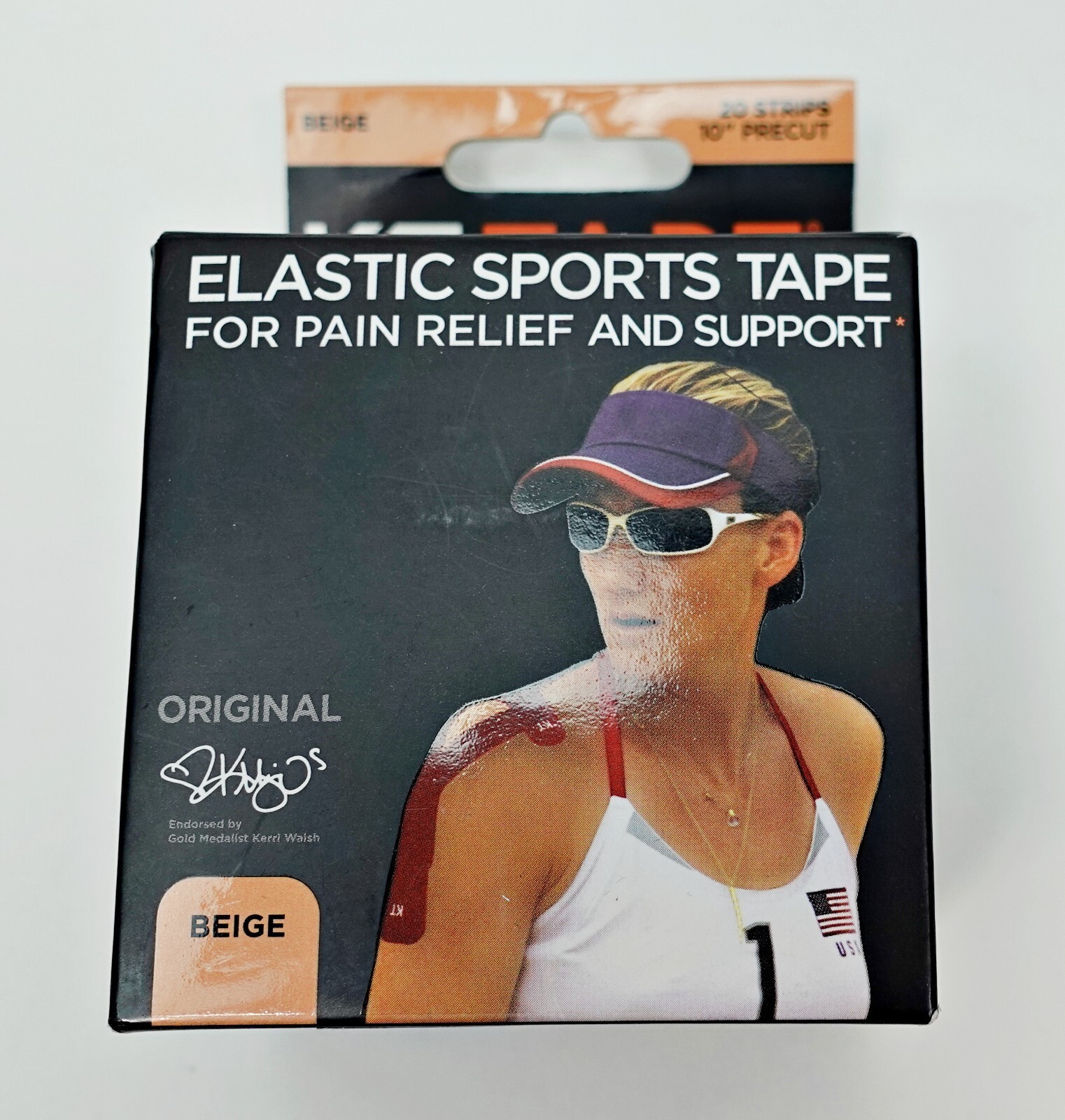 Elastic Sports Tape for Pain Relief Support Cotton Strips Workout KT Therapeutic