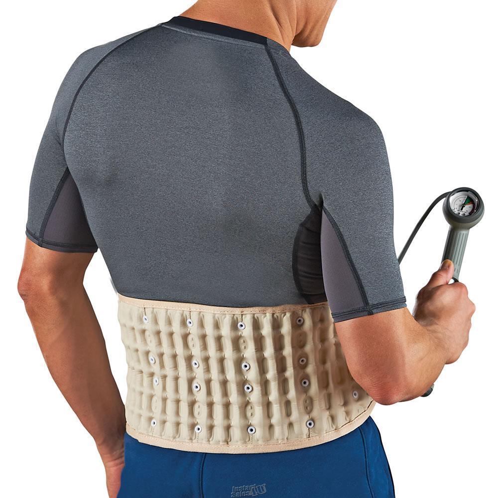 Lumbar Disc Decompression Traction Belt inflatable Spinal Air support Size XL