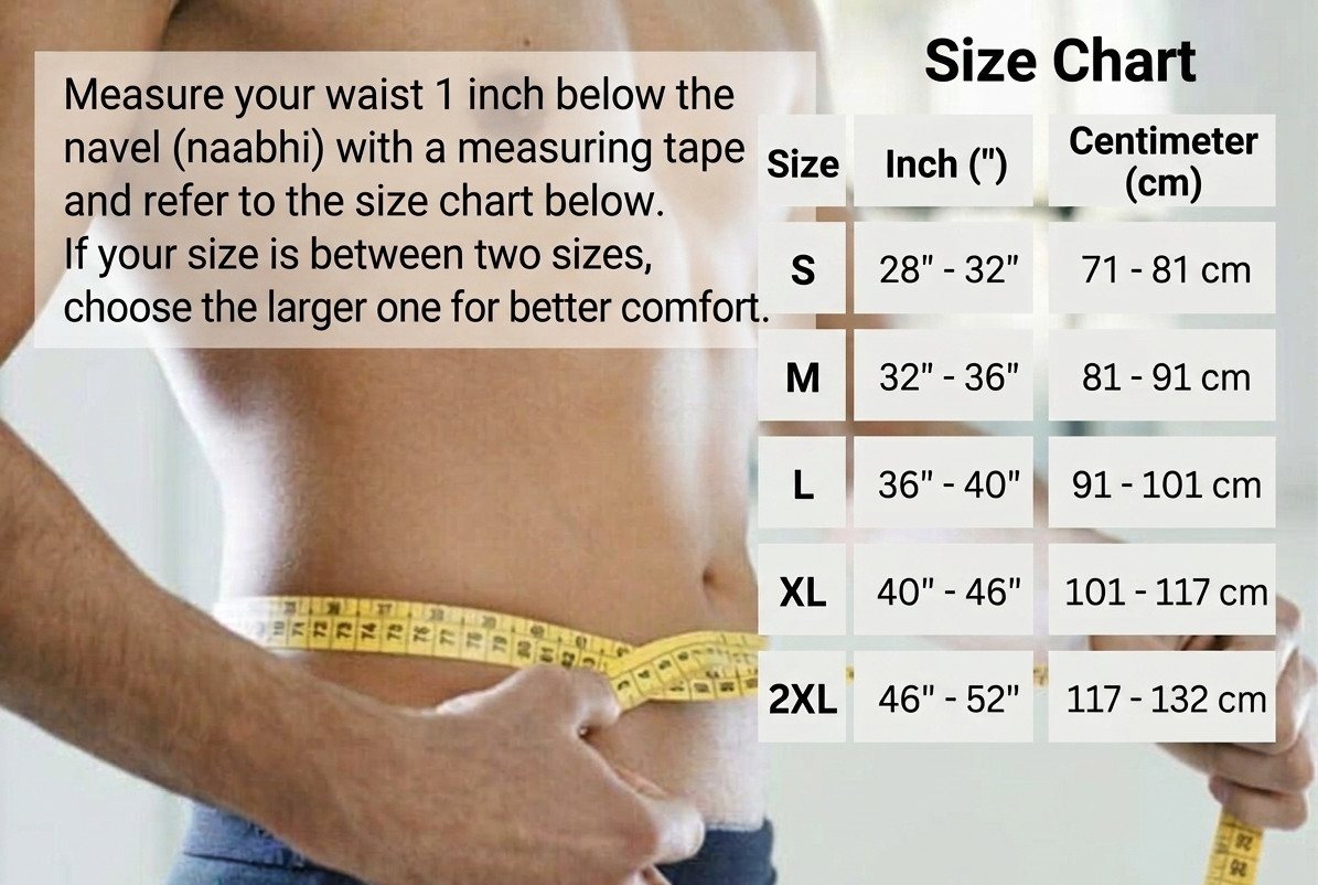Mens Hernia Support Belt Truss Inguinal with 2 Removable Compression Pads