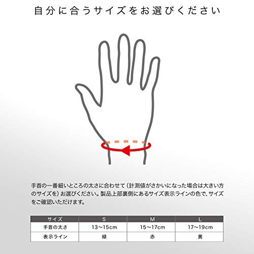 ZAMST Bodymate Wrist Support, Size S, Ambidextrous, 380300