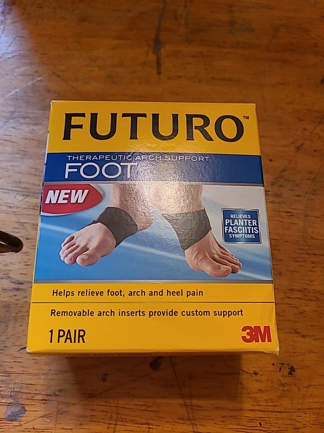 Futuro Therapeutic Foot Arch Support 3m Set NIB New