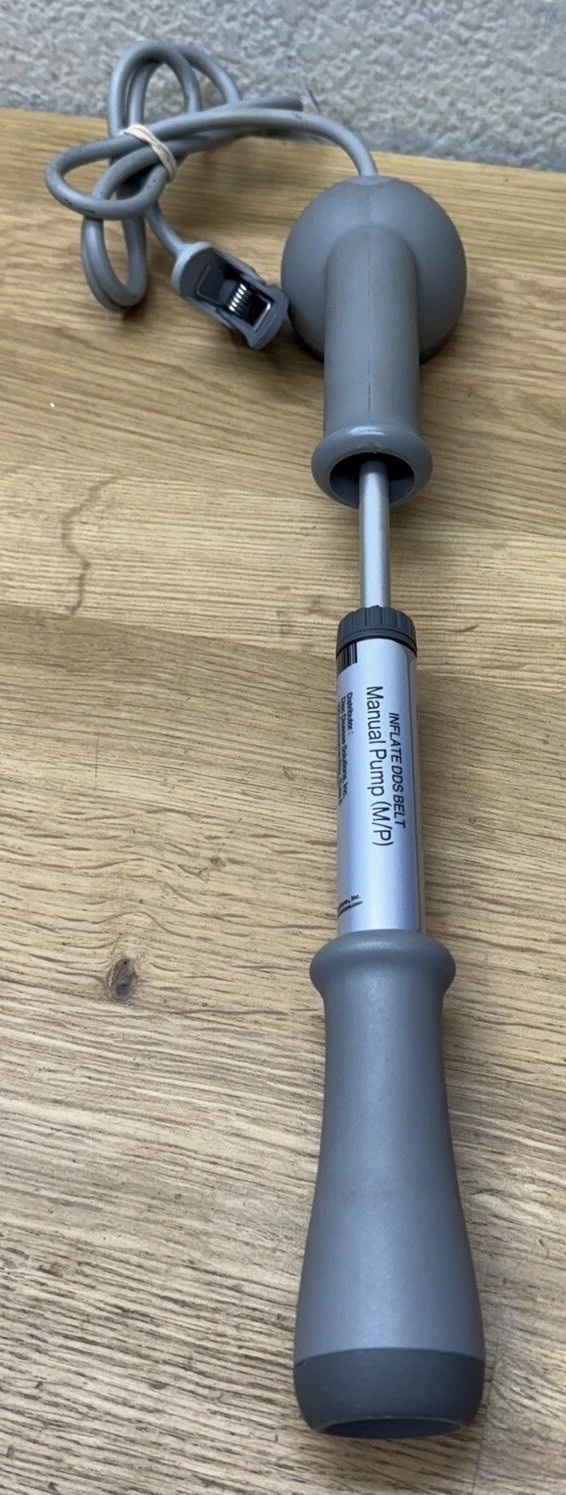 Disc Disease Solutions DDS Manual Inflate Replacement Pump For Traction Belt