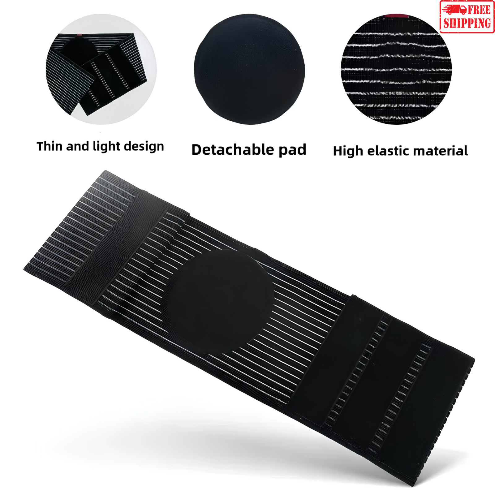 Umbilical Hernia Belt for Men and Women Abdominal Support Binder with Compress