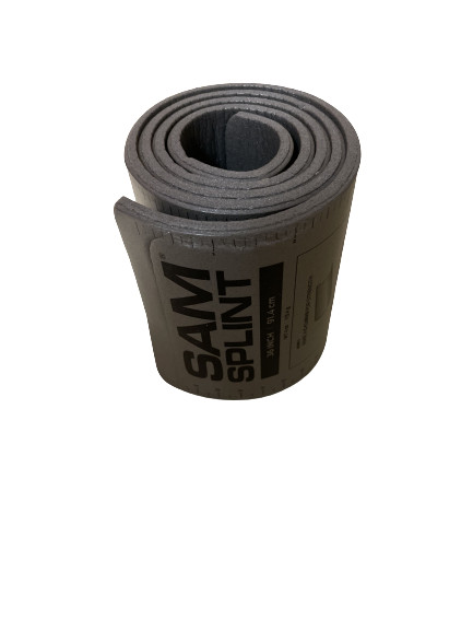 SAM® SPLINT – ORIGINAL 36″ – BLACK/GRAY ROLL (10-0320)