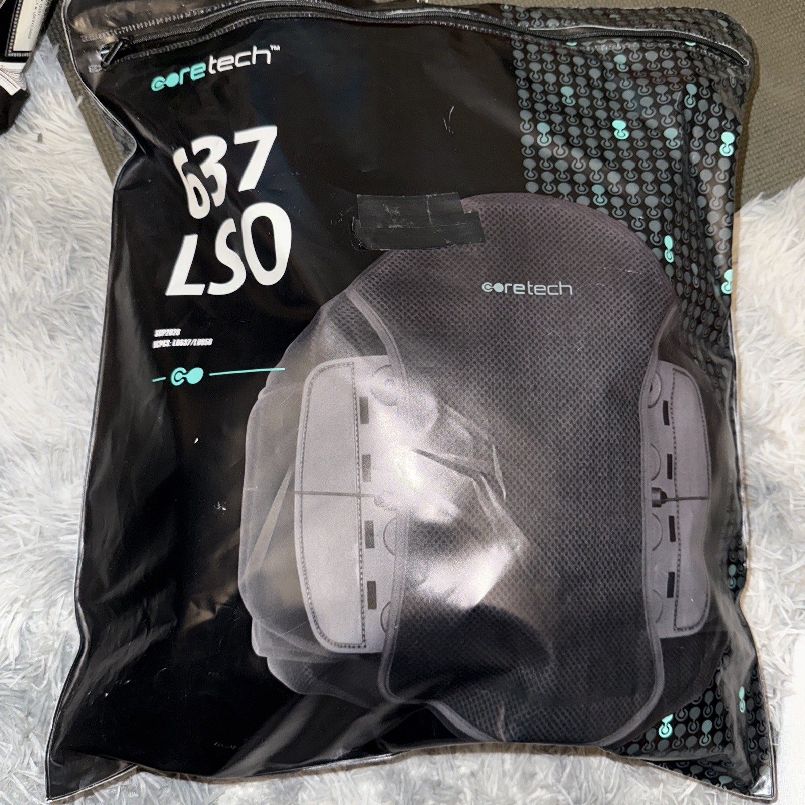 Coretech 631 LSO Back Brace – Lumbar Spine Orthosis Support Belt – NEW