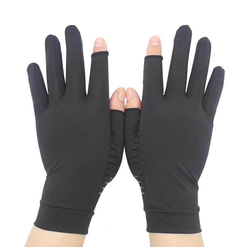 Fitness Sport Cycling Gloves Ache Pain Joint Relief Breathable Non-slip 1 Pairs✔