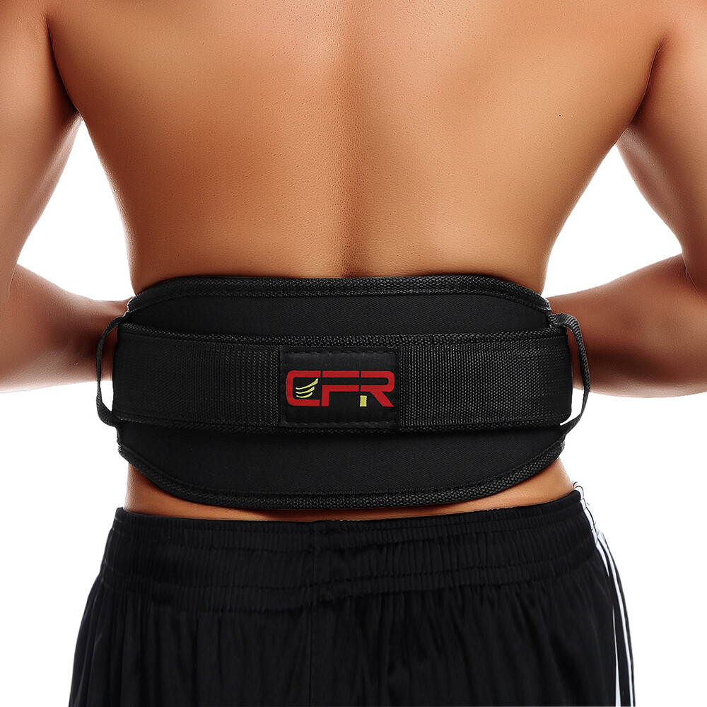 Men Women Adjustable Lumbar Support Lower Waist Back Belt Brace Pain Relief Band