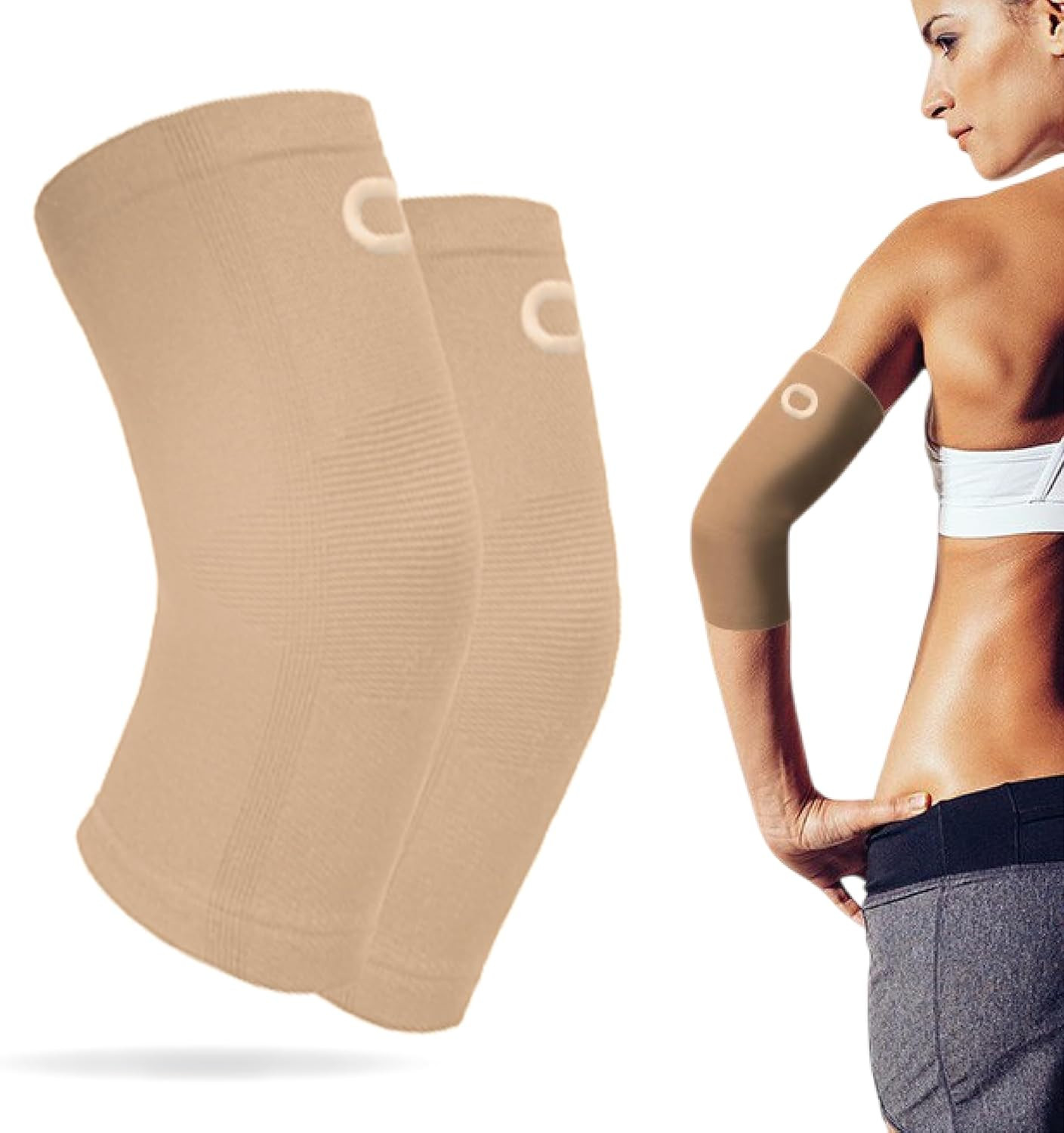 Faja de compresión para codo, soporte para tendinitis, artritis, dolor