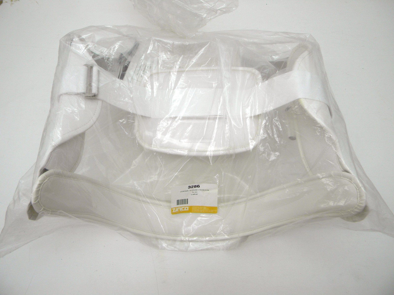 NEW Zinco Large TLSO Back Brace Spinal Support Hyperextension Orthosis Lumbar
