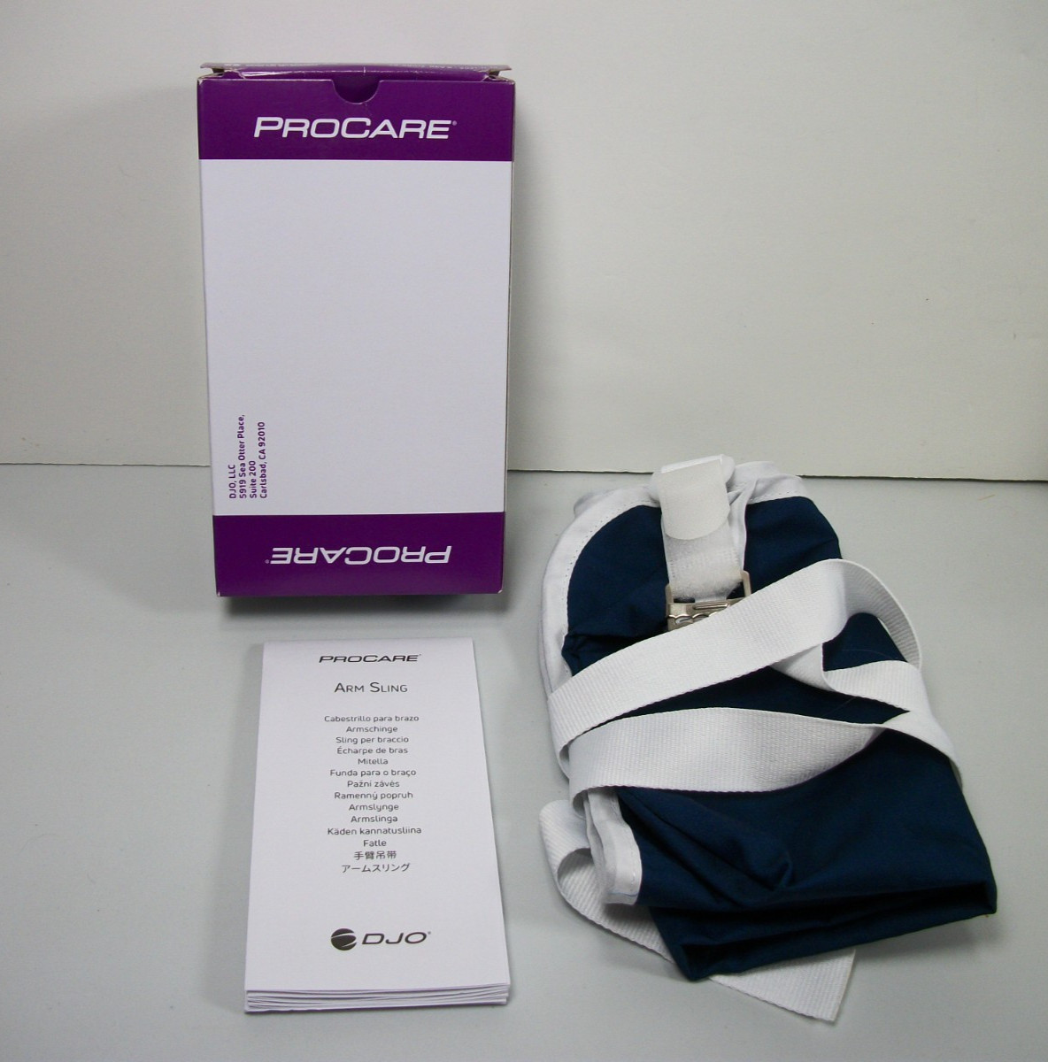 ProCare Deep Pocket Econo Arm Sling Large New In Box 79-99157 Dark Blue
