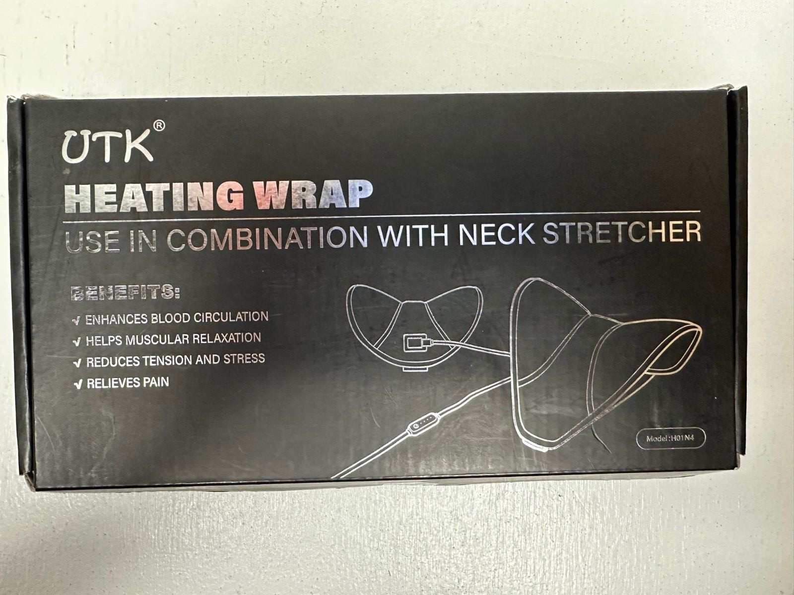 UTK Heating Wrap Use with Neck Stretcher-9″ x 7 1/4″ fits over Neck Stretcher