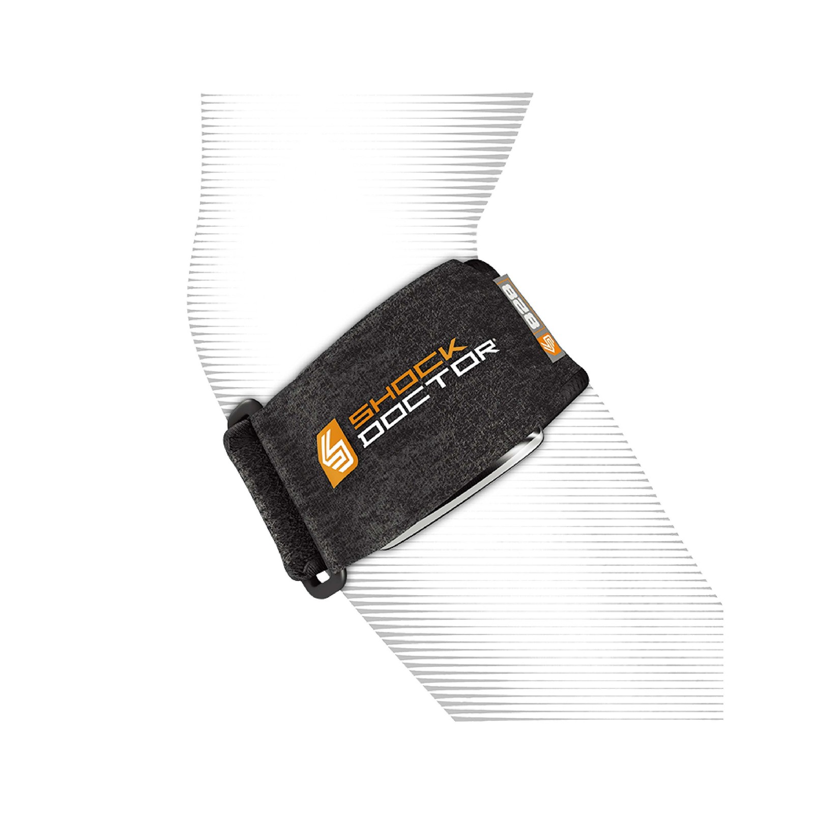 Black Tennis Elbow Support Strap One Size Fits All Neoprene Brace Pain Relief