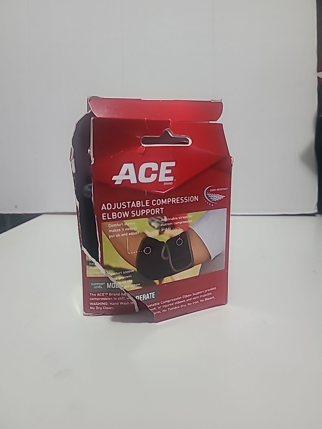 Ace Elbow Support, Adjustable Compression, Moderate Support 207249