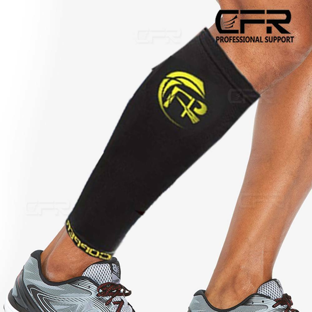Copper Compression Socks Recovery Calf Leg Sleeves Shin Splint Running Sport Gym