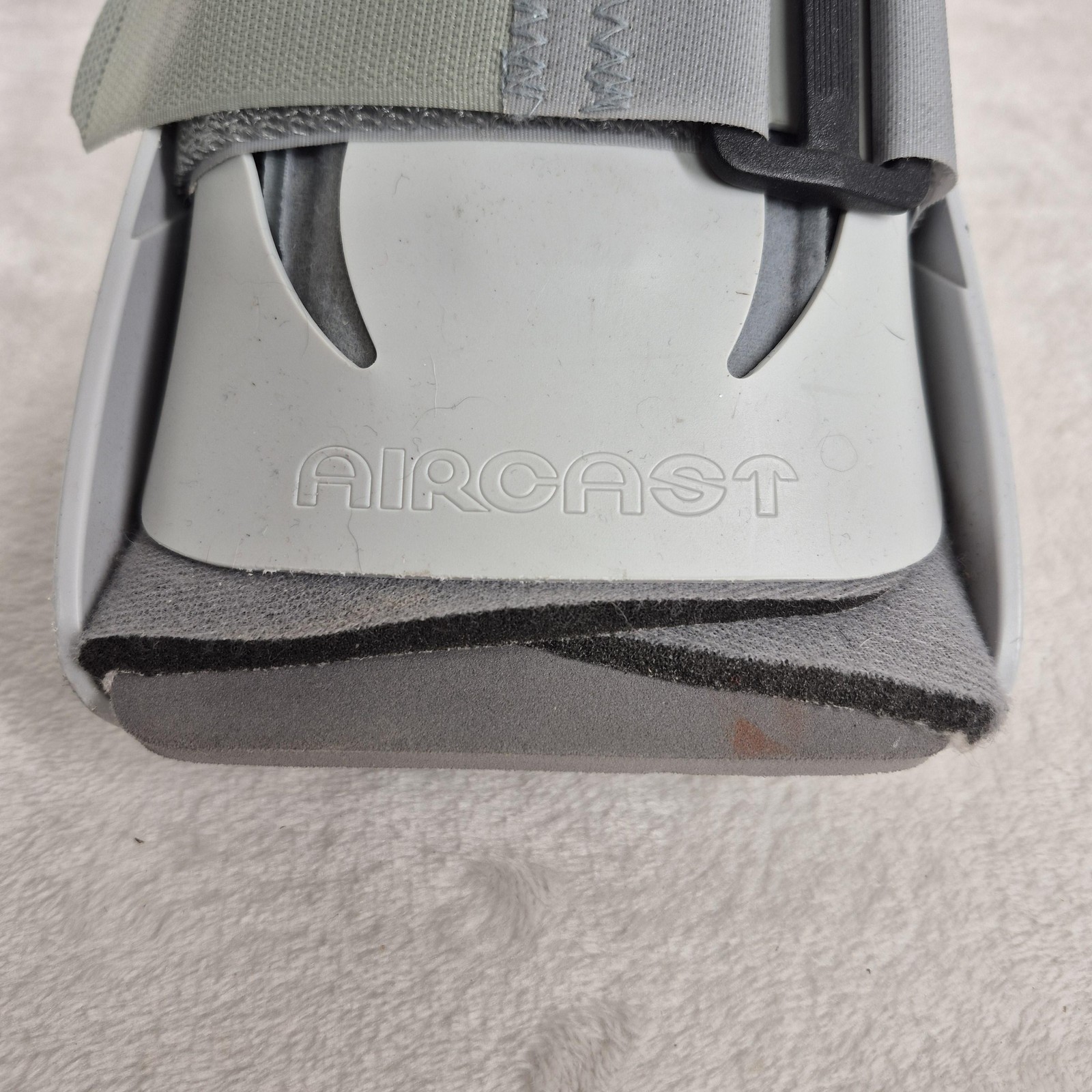 Aircast SP Walker Boot Medium Gray 01A-M Pneumatic Leg Ankle Brace Support