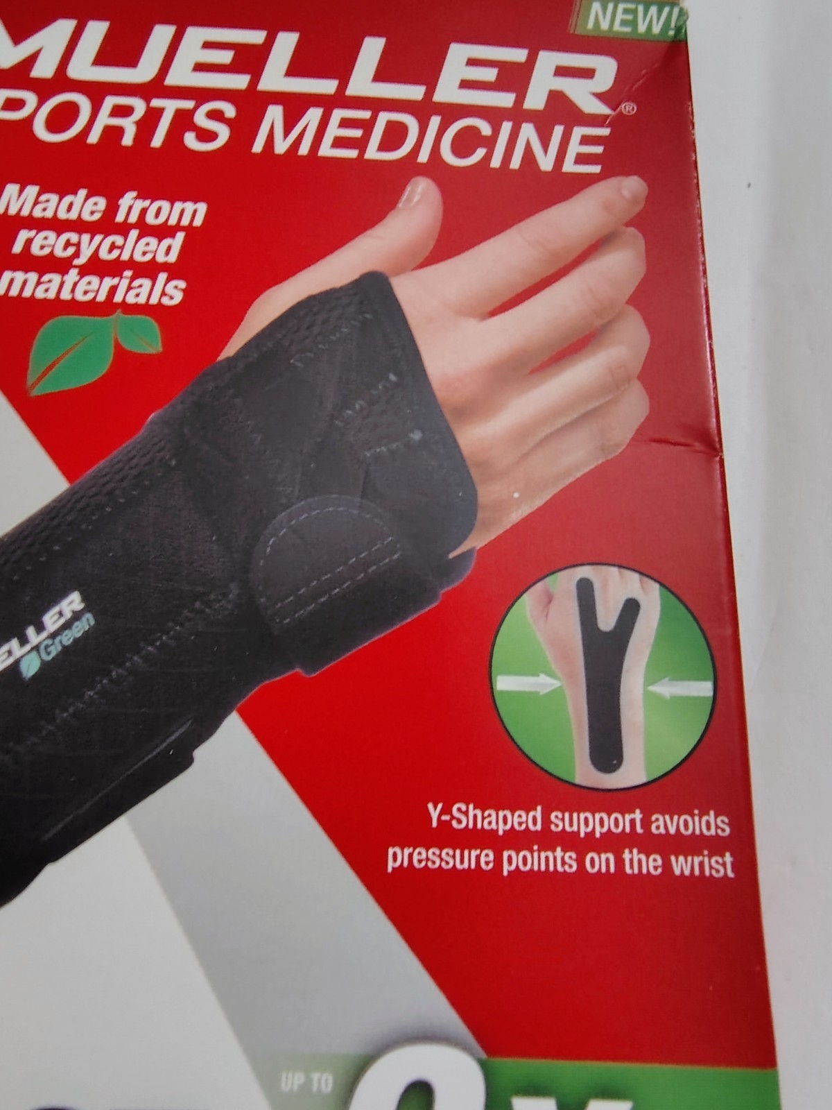 Mueller Green Right Wrist Brace