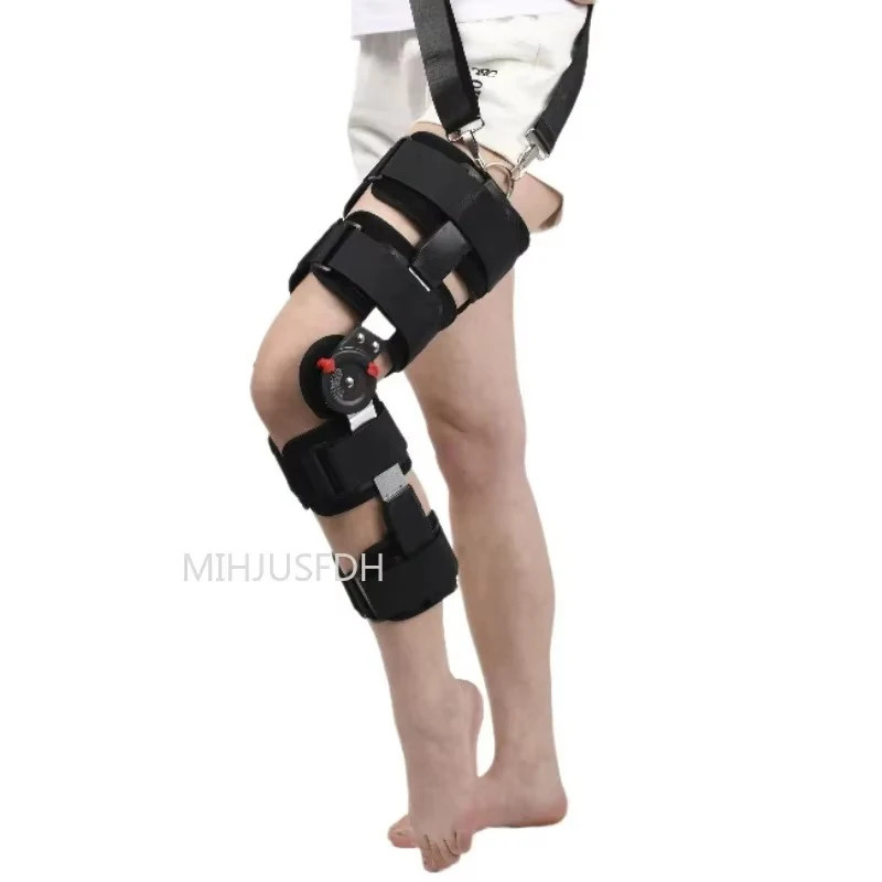 Model Orthopedic Support Stabilizer after Surgery Adjustable Hinged Knee Brace K