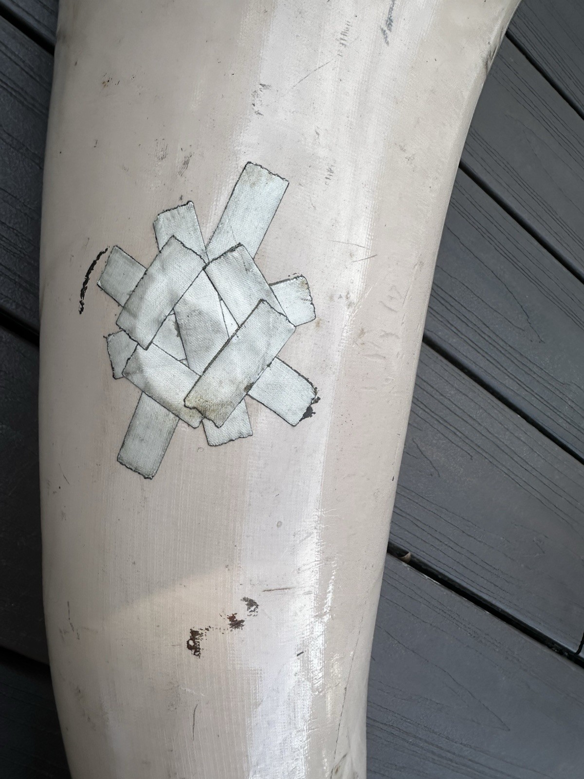 Vintage Above Knee Prosthetic RT Artificial Limb Medical Oddity Steampunk Prop