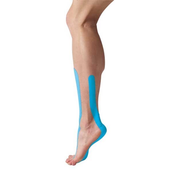 SpiderTech Precut Kinesiology Ankle Tape – Pink