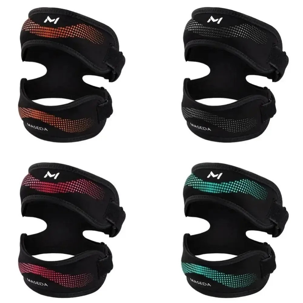 1PC Adjustable Patella Knee Strap Double Support Brace for Running Sports Gym