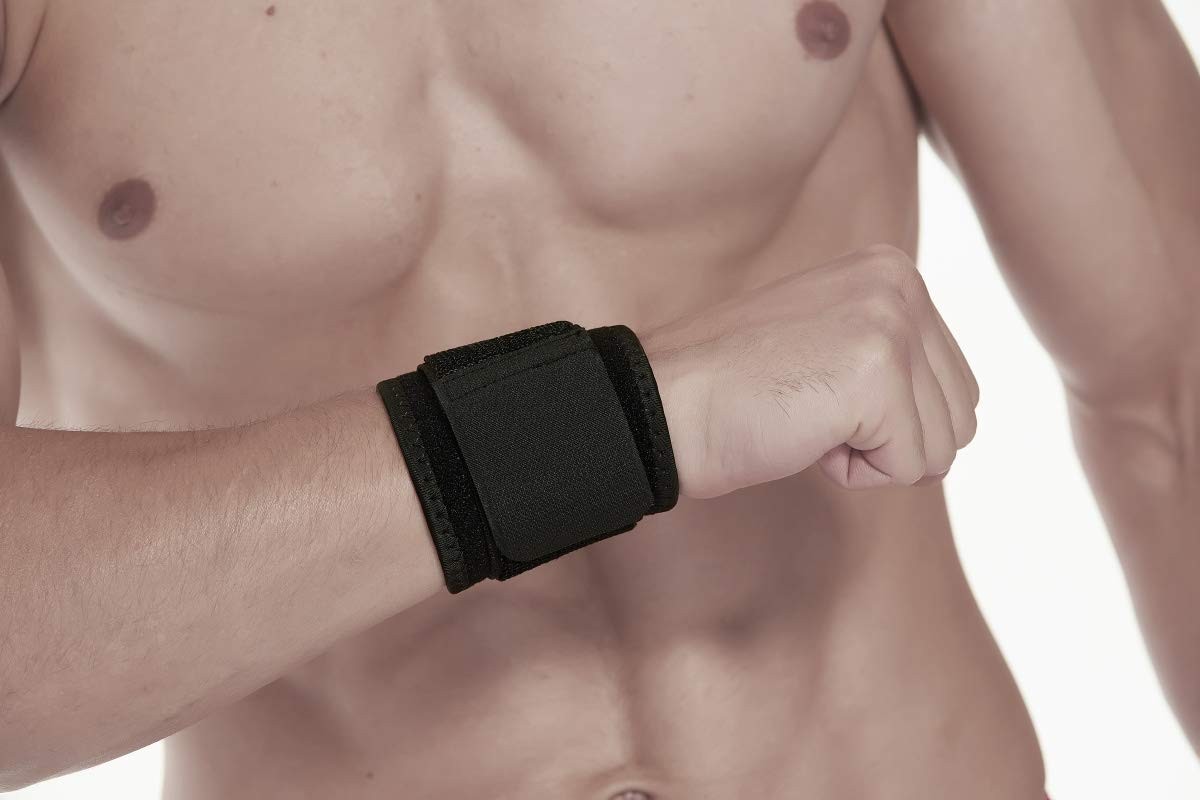 Highly Elastic Wrist Support Straps – Carpal Tunnel Relief for Active Adults