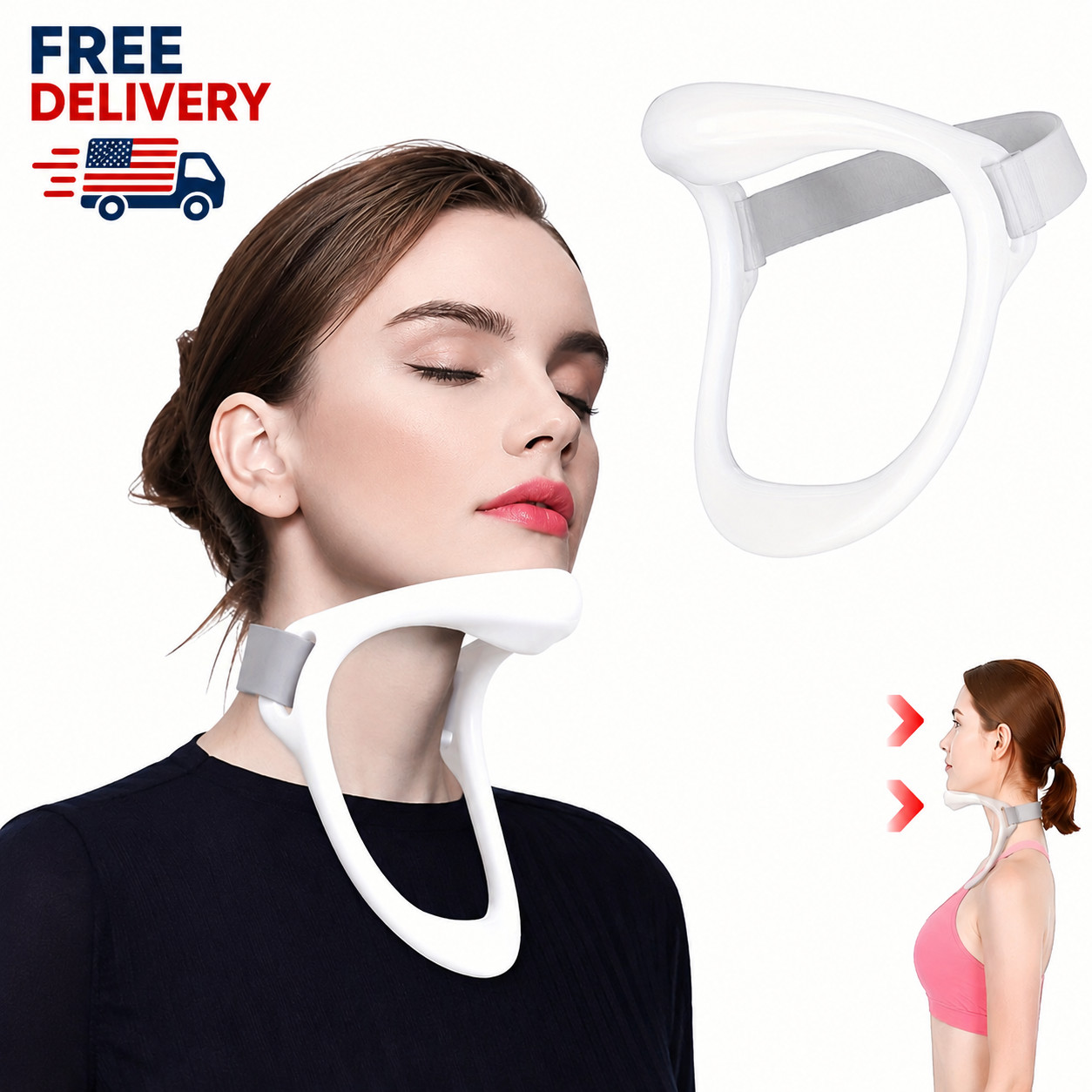 Posture Corrector Cervical Collar Neck Brace Cervical Traction Device Neck Brace