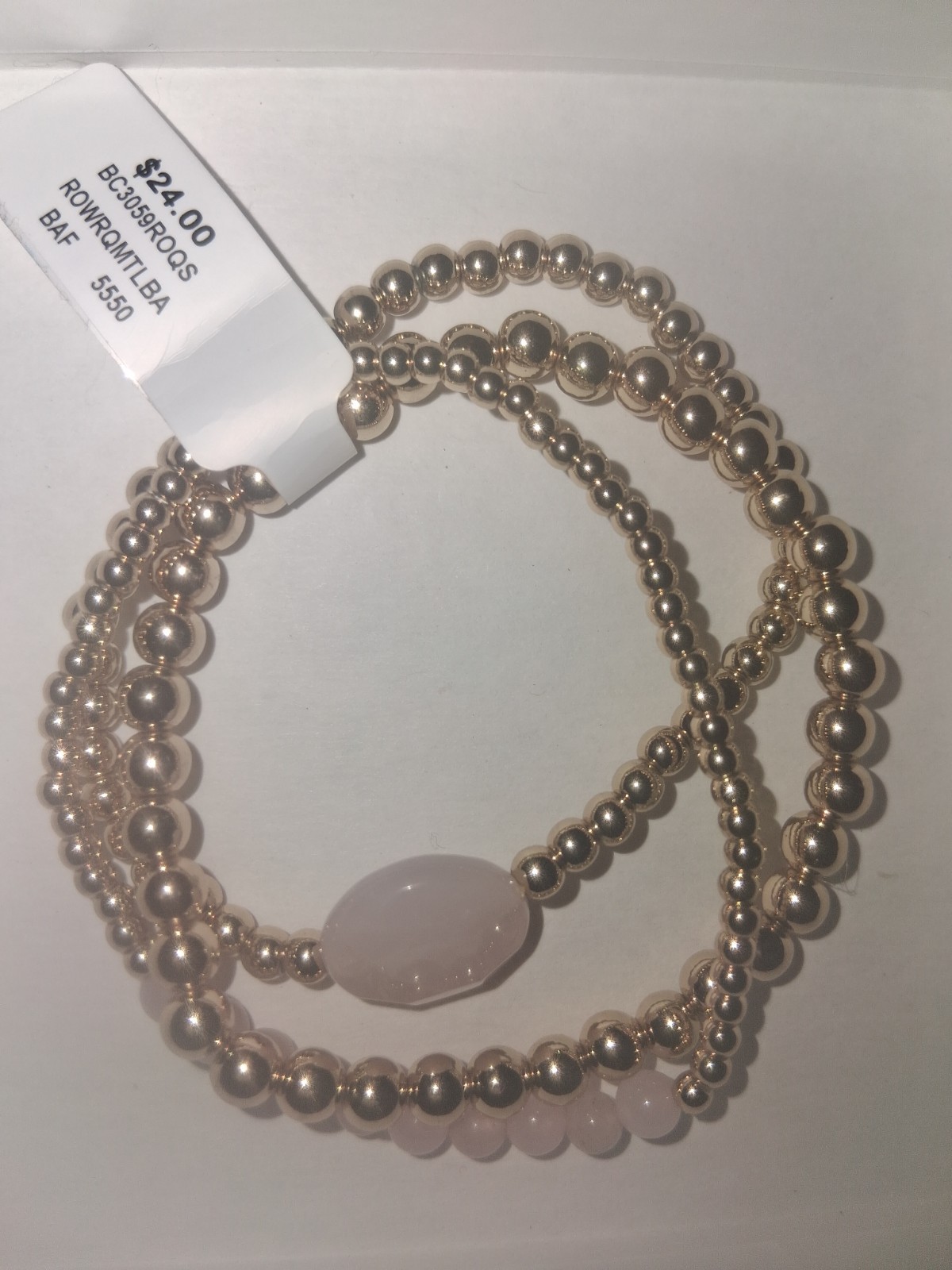 Bracelets -7″ Beaded 3 Included