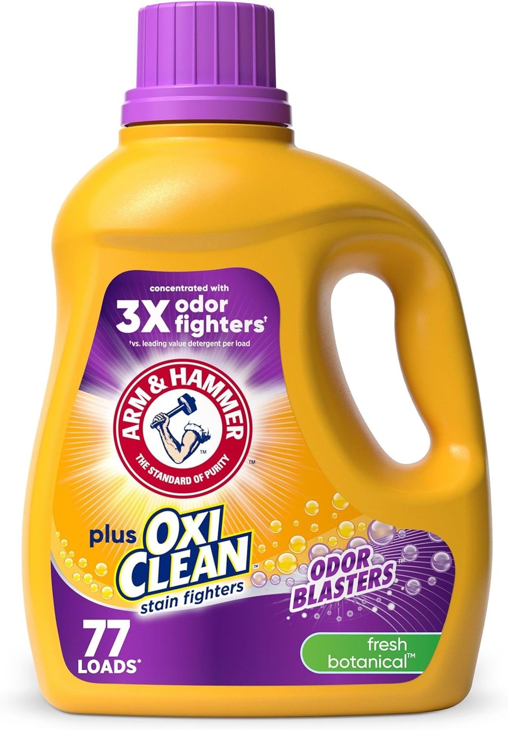 ARM & HAMMER Plus OxiClean Odor Blasters Fresh Burst, 128 Loads Liquid Laundry D
